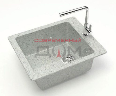 Кух.мойка Granit MARRBAXX глянц Линди Z8Q10 (светло-серая))